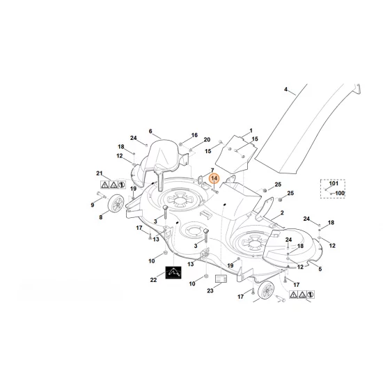 Stihl   Śruba M10x50 0000 703 3701